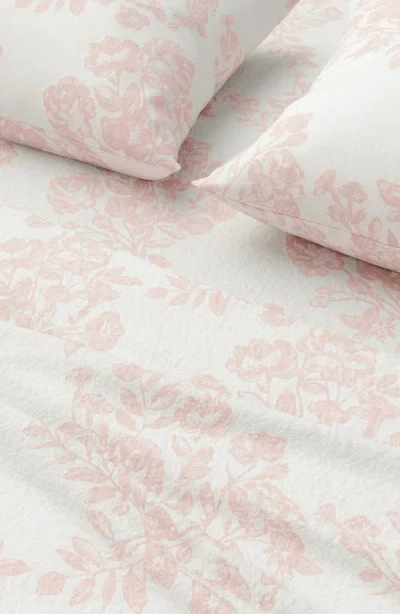 Woven & Weft Turkish Cotton Flannel Winter Floral Sheet Set