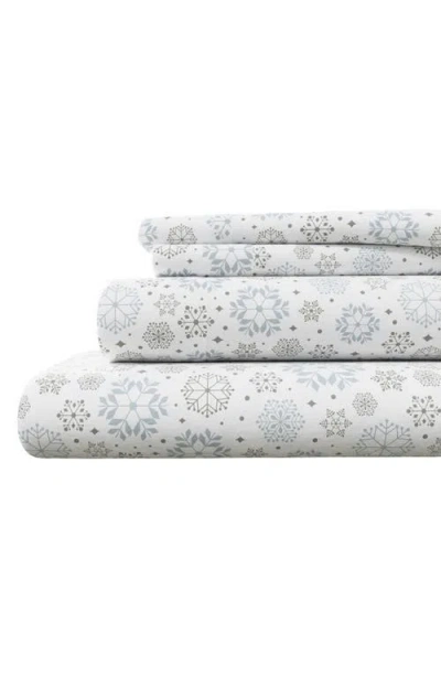 Woven & Weft Turkish Cotton Flannel Holiday Sheet Set