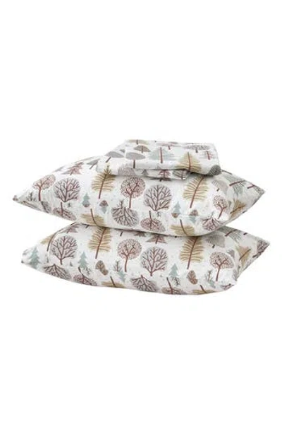 Woven & Weft Lodge Print 4-piece Microfiber Sheet Set
