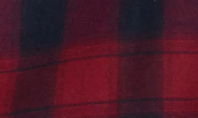 Burnside Plaid Flannel Shirt In Multi