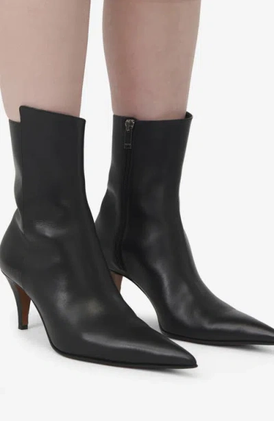 Alexander Mcqueen Australian Ankle Boots Alexander Mc Queen Leather Black In Black