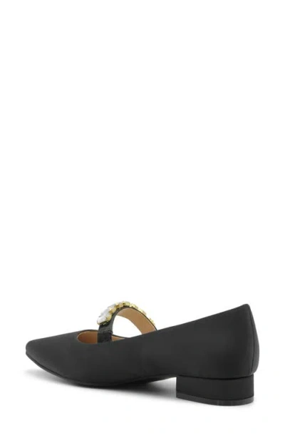 Adrienne Vittadini Penelope Mary Jane Pump In Black