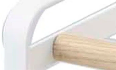 Yamazaki Plain White Shoe Rack In White