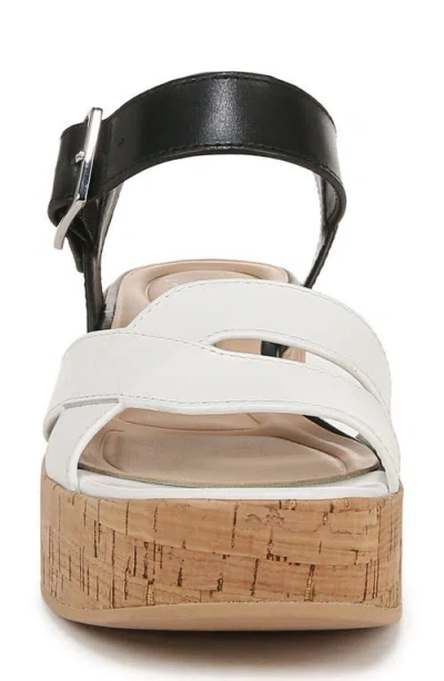 Sarto By Franco Sarto Tilly Ankle Strap Platform Wedge Sandal In Multi