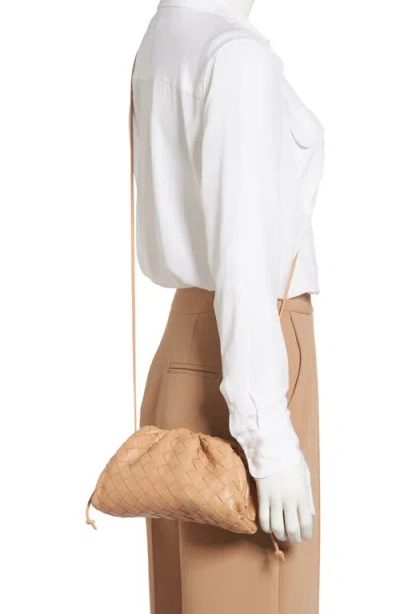 Bottega Veneta Small The Pouch Leather Clutch In Brown