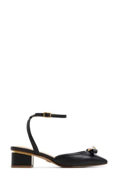 Ted Baker London Mabel Ankle Strap Pump In Black