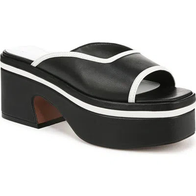 Sarto By Franco Sarto Fernanda Platform Slide Sandal In Black