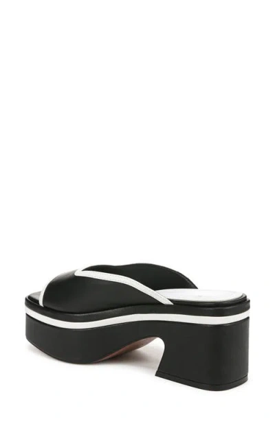 Sarto By Franco Sarto Fernanda Platform Slide Sandal In Black