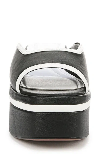 Sarto By Franco Sarto Fernanda Platform Slide Sandal In Black