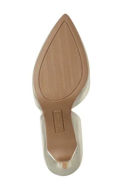 Bandolino D'orsay Pump In Silver