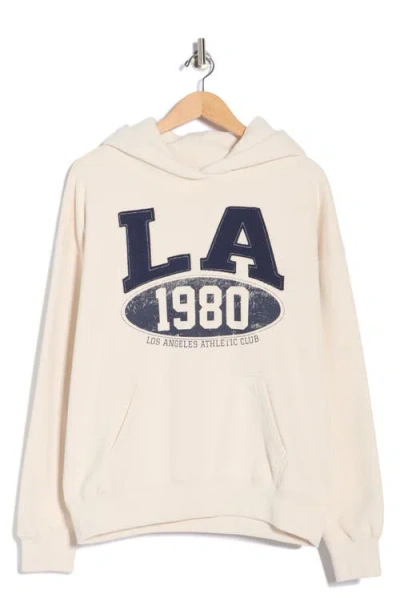 Pacsun La 1980 Graphic Hoodie In White