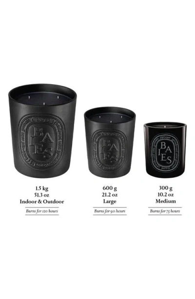 Diptyque 21.1 Oz. Baies 3-wick Candle In Black