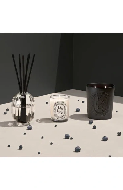 Diptyque 21.1 Oz. Baies 3-wick Candle In Black