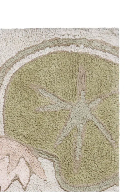 Lorena Canals Kids' Washable Play Rug & Plush Frog In Multi