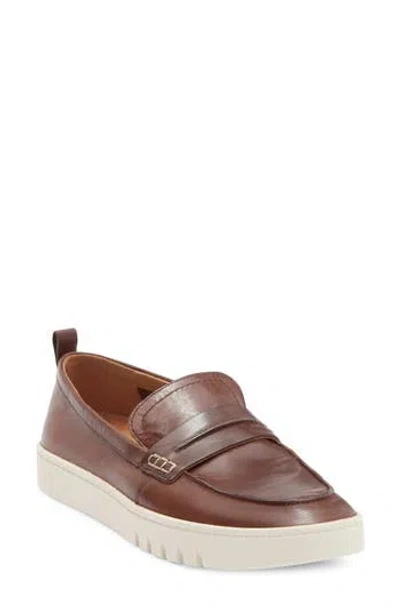 Vionic Chantel Penny Loafer Slip-on Sneaker In Brown