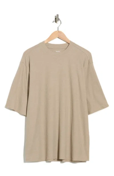 Abound Oversize Thermal T-shirt In Neutral