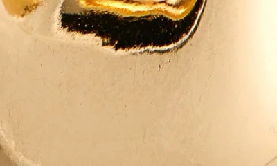 Cara Chunky Knocker Drop Earrings In Gold