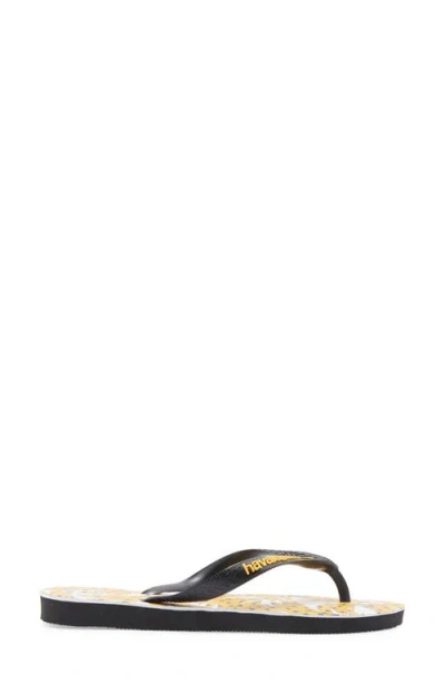 Havaianas X Farm Rio Bananica Flip Flop In Multi