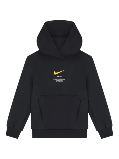 Nike Logo Hoodie In Black