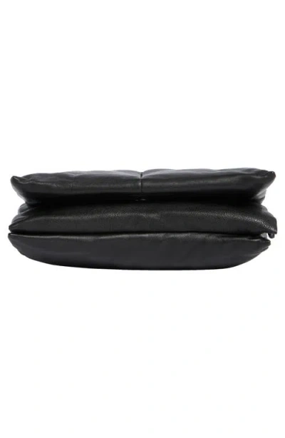 Allsaints Vittoria Quilted Leather Shoulder Bag In Black