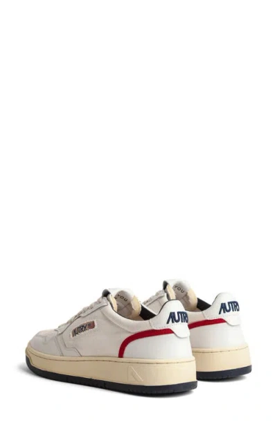 Autry Open Low Top Sneaker In White