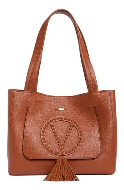 Valentino By Mario Valentino Estelle Rock Tote Bag In Brown