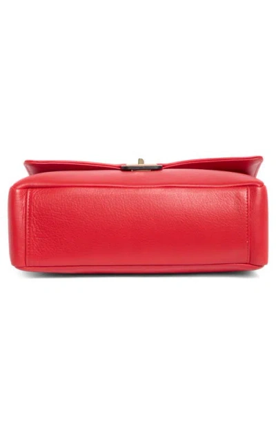 Valentino By Mario Valentino Posh Signature Shoulder Bag In Red