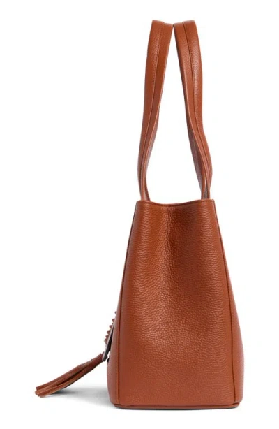 Valentino By Mario Valentino Estelle Rock Tote Bag In Brown