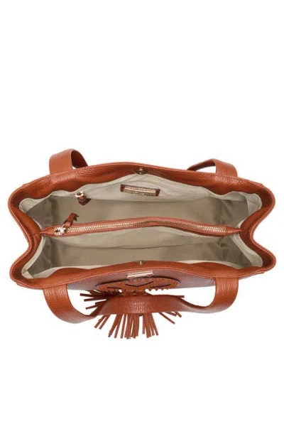 Valentino By Mario Valentino Estelle Rock Tote Bag In Brown