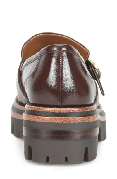 Korks Vara Platform Loafer In Brown