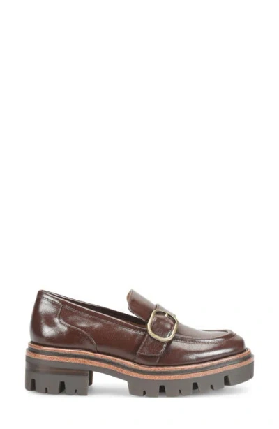 Korks Vara Platform Loafer In Brown