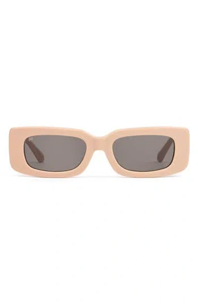Sito Shades Reaching Dawn 55mm Rectangular Sunglasses In Sand