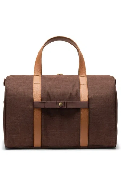 Herschel Supply Co . Novel Recycled Polyester Duffle Bag In Brown