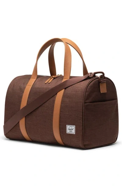 Herschel Supply Co . Novel Recycled Polyester Duffle Bag In Brown