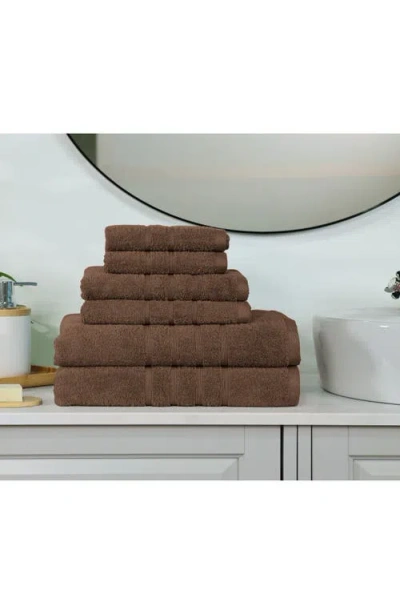 Martex Ultimate 6-piece Towel Set In Brown