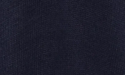 French Connection Babysoft Mixed Media Twofer Sweater In Blue