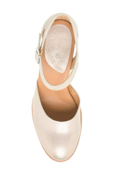 Kork-ease ® Harlow Wedge Pump In Gold