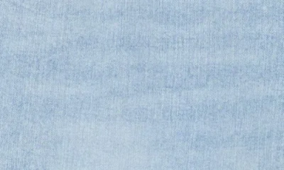 Seven7 High Waist Straight Leg Cuffed Hem Jeans In Blue