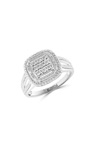 Effy Diamond Ring In Metallic