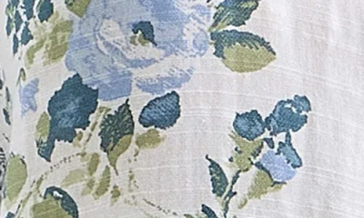 Lucky Brand Heart Print Button-up Shirt In Multi