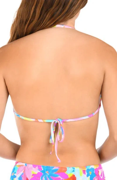 Citrus Merrow Bandeau Bikini Top In Multi