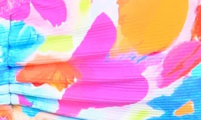 Citrus Merrow Bandeau Bikini Top In Multi