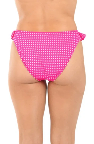 Citrus Picnic Ruffle Hipster Bikini Bottoms In Pattern