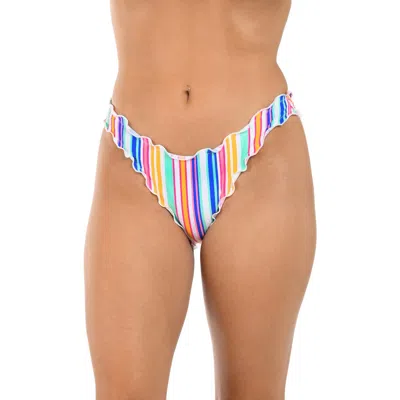 Citrus Shore Merrow Hipster Bikini Bottoms In Multi