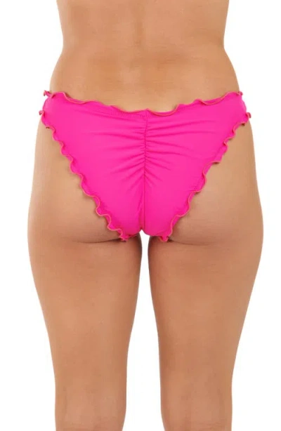 Citrus Merrow Hipster Bikini Bottoms In Pink