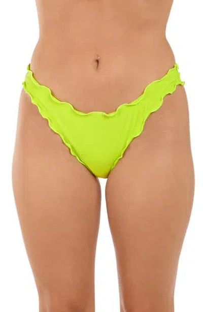 Citrus Merrow Hipster Bikini Bottoms In Green