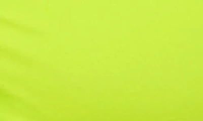 Citrus Solid Merrow Bralette Bikini Top In Green