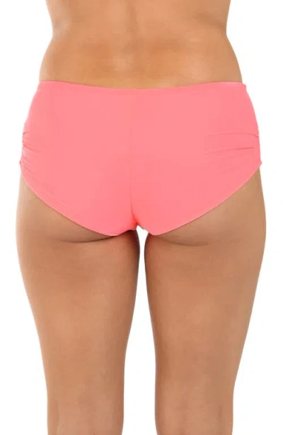 Citrus Hot Pants Swim Bottoms In Pink