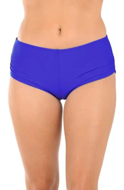 Citrus Hot Pants Swim Bottoms In Blue