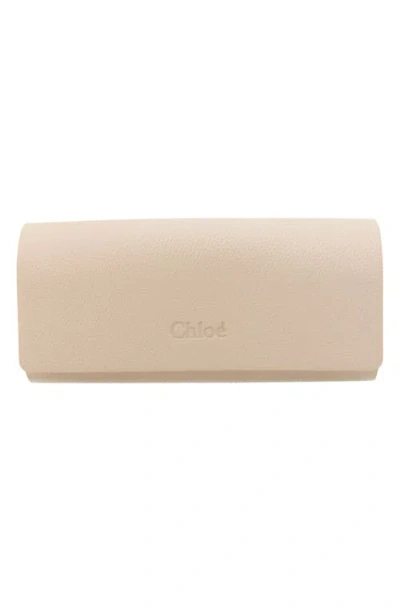 Chloé 54mm Round Optical Glasses In Brown